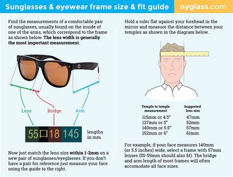 How To Choose Your Correct Sunglasses Size.